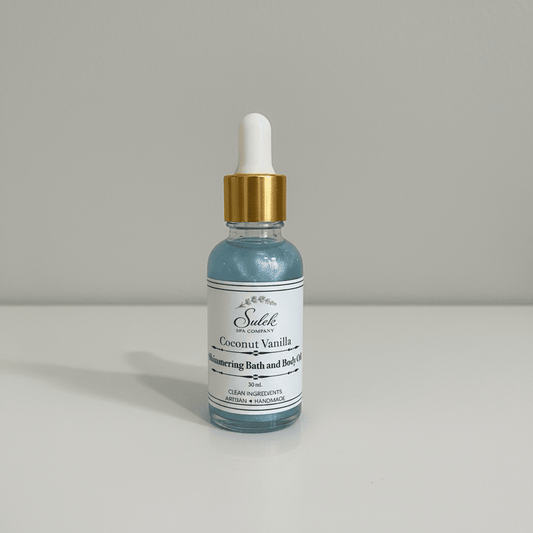 Shimmering Body & Bath Oil - Sulek Spa Company