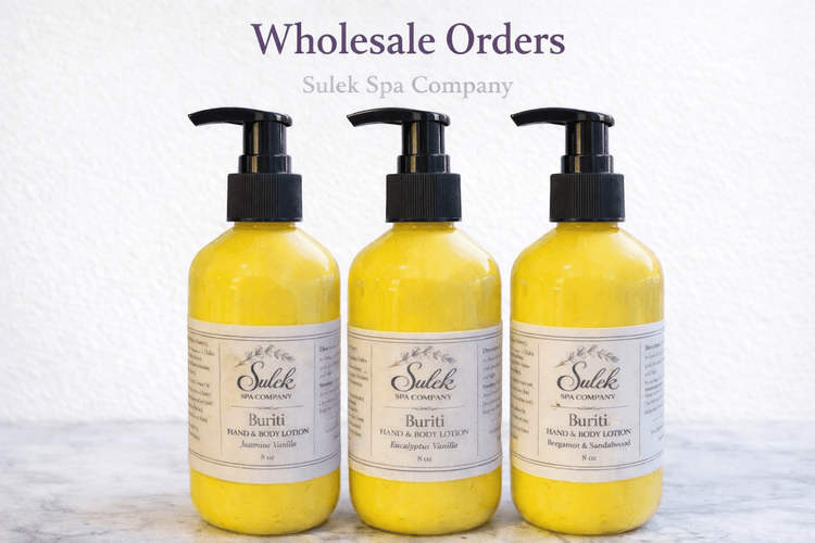 Wholesale Ordering - Sulek Spa Company