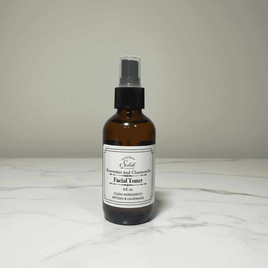 Rosewater + Chamomile Facial Toner Spray - Sulek Spa Company