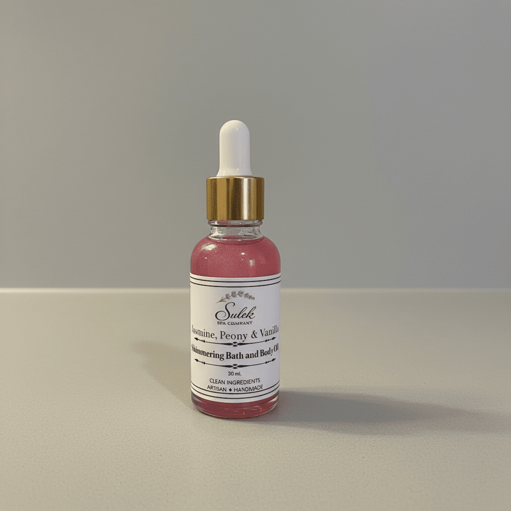 Shimmering Body & Bath Oil - Sulek Spa Company