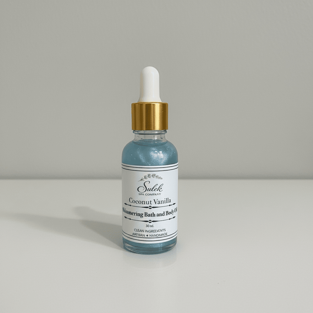 Shimmering Body & Bath Oil - Sulek Spa Company
