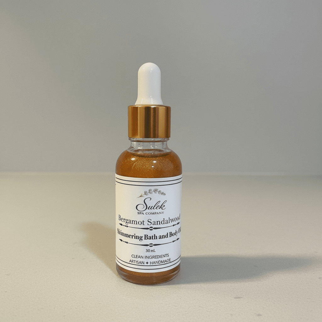 Shimmering Body & Bath Oil - Sulek Spa Company